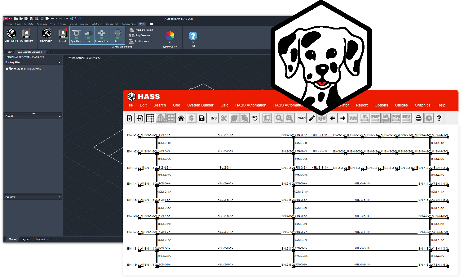 HASS-Interface-AutoCAD